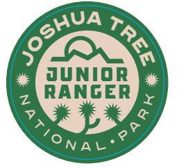 08830 - Joshua Tree Junior Ranger - Sticker - Large