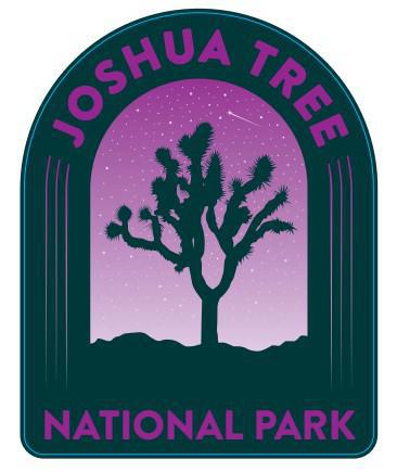 03508 - Hues - Joshua Tree - Sticker - Large