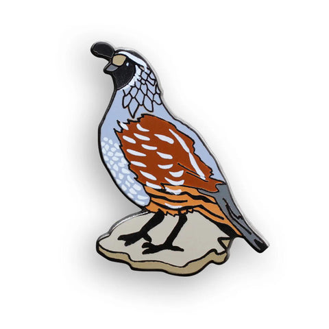 Wildlife Collection Quail Pin