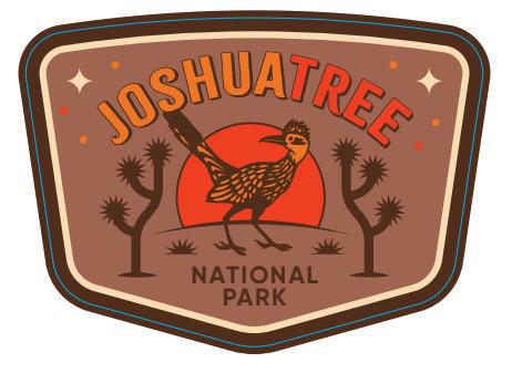 08822 - Road Runner Joshua Tree - Sticker - Large