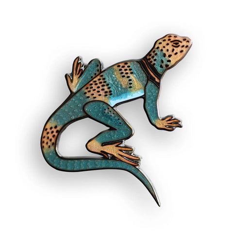 Wildlife Collection Collared Lizard Pin