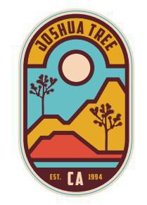 S03470 - Retro Mountains - Sticker - Small