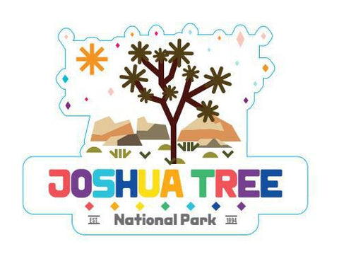 17865 - Color Icons - Joshua Tree - Sticker - Large