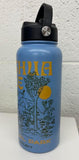 Parks Project Joshua Tree Puff 32oz Insulated Water Bottle - Blue