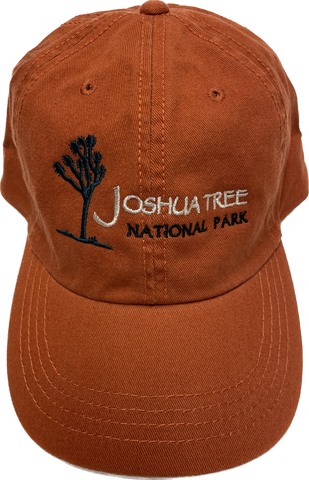 Embroidered Hat - Rust