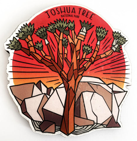 Geometric Joshua Tree Magnet